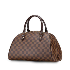 ルイ ヴィトン ダミエ リベラMM ハンドバッグ ミニボストンバッグ N41434 エベヌ ブラウン PVC レザー レディース LOUIS VUITTON 【中古】