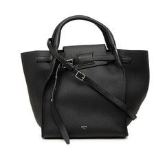 セリーヌ ハンドバッグ 2WAY ショルダーバッグ ブラック レザー レディース CELINE 中古