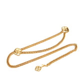 シャネル ヴィンテージ マトラッセ ベルト ゴールド メッキ レディース CHANEL 【中古】