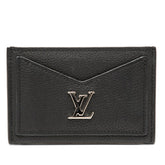 ルイ ヴィトン ポルトカルト ロックミー カードケース M68556 ノワール ブラック レザー レディース LOUIS VUITTON 中古