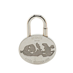 エルメス 地中海 2003年限定 カデナ シルバー メタル レディース HERMES 【中古】