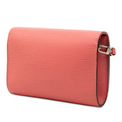 ルイ ヴィトン エピ ポシェット ルイーズPM 斜め掛け ショルダーバッグ M41105 ピンク系 レザー レディース LOUIS VUITTON 【中古】