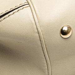 グッチ GGキャンバス メイフェア ハンドバッグ ショルダーバッグ 2WAY 257349 ベージュ アイボリー キャンバス レザー レディース GUCCI 【中古】