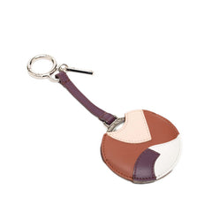 フェンディ ミラーカバー バッグチャーム キーホルダー 150243501 マルチカラー メタル レザー レディース FENDI 【中古】
