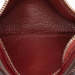 エルメス コインケース コインパース レッド系 シェーブル レディース HERMES 【中古】
