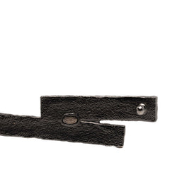 シャネル 31CAMBON カンボン ロゴ バレッタ シルバー ホワイト メタル レディース CHANEL 【中古】