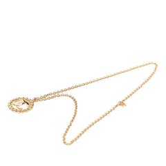 シャネル ココマーク ハート モチーフ ネックレス ゴールド メッキ レディース CHANEL 【中古】