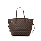 ルイ ヴィトン ダミエ ネヴァーフルMM トートバッグ ショルダーバッグ N40599 ブラウン PVC レザー レディース LOUIS VUITTON 【中古】