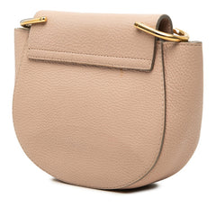 クロエ ドリュー 斜め掛け チェーン ショルダーバッグ ピンク レザー レディース Chloe 【中古】