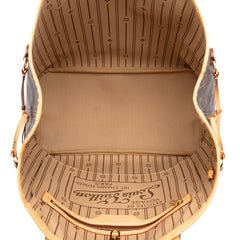 ルイ ヴィトン モノグラム ネヴァーフルMM ショルダーバッグ トートバッグ M40156 ブラウン PVC レザー レディース LOUIS VUITTON 中古