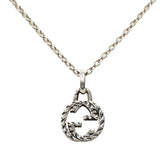 グッチ インターロッキングG ネックレス SV925 シルバー メンズ GUCCI 中古