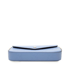 グッチ GGスーパーミニ 斜め掛け ショルダーバッグ 772794 パープル レザー レディース GUCCI 中古