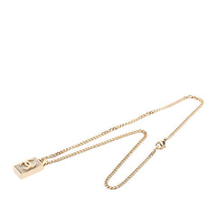 シャネル ココマーク ネックレス ゴールド メッキ ラインストーン レディース CHANEL 【中古】