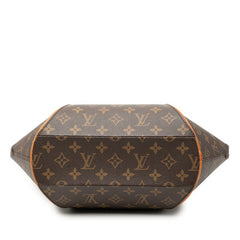 ルイ ヴィトン モノグラム エリプスMM ハンドバッグ M51126 ブラウン PVC レザー レディース LOUIS VUITTON 中古