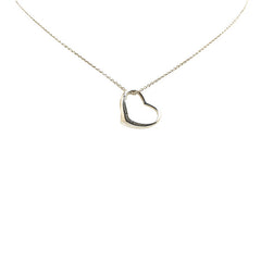 ティファニー オープンハート ネックレス SV925 シルバー レディース TIFFANY&Co. 【中古】