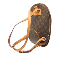ルイ ヴィトン モノグラム エリプス サック アド リュック バックパック M51125 ブラウン PVC レザー レディース LOUIS VUITTON 【中古】