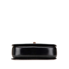 グッチ バンブー ハンドバッグ 000460188 ブラック ブラウン レザー レディース GUCCI 【中古】