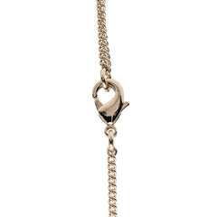 シャネル ココマーク バンビ モチーフ ネックレス ゴールド メッキ フェイクパール レディース CHANEL 【中古】