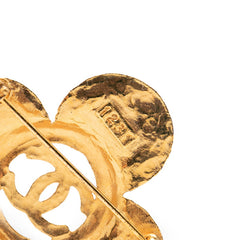 シャネル ヴィンテージ ココマーク ブローチ ゴールド メッキ レディース CHANEL 【中古】