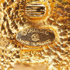 シャネル ラウンド イヤリング ゴールド メッキ レディース CHANEL 【中古】