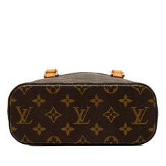 ルイ ヴィトン モノグラム ヴァヴァンPM ハンドバッグ M51172 ブラウン PVC レザー レディース LOUIS VUITTON 中古