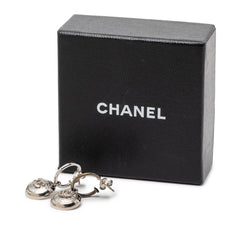 シャネル ココマーク ピアス シルバー メタル レディース CHANEL 【中古】
