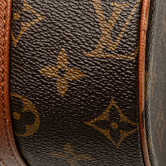 ルイ ヴィトン モノグラム パピヨン26 ハンドバッグ M51366 ブラウン PVC レザー レディース LOUIS VUITTON 【中古】