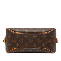 ルイ ヴィトン モノグラム ブロワ 斜め掛け ショルダーバッグ M51221 ブラウン PVC レザー レディース LOUIS VUITTON 【中古】