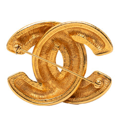 シャネル マトラッセ ココマーク ブローチ ゴールド メッキ レディース CHANEL 【中古】