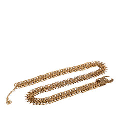シャネル ヴィンテージ ココマーク チェーン ベルト ゴールド メッキ レディース CHANEL 【中古】