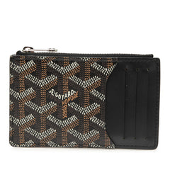 ゴヤール ブルボン カードケース コインケース マルチカラー PVC レザー レディース GOYARD 【中古】