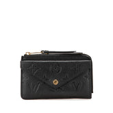 ルイ ヴィトン モノグラム アンプラント ポルト カルト レクト ヴェルソ コインケース フラグメントケース M69421 ノワール ブラック レザー レディース LOUIS VUITTON 【中古】