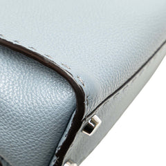 フェンディ ピーカブー ミニ ハンドバッグ ショルダーバッグ 2WAY 8BN244 ブルー レザー レディース FENDI 【中古】