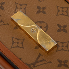 ルイ ヴィトン モノグラム リバース ドーフィーヌ ミニ ショルダーバッグ M44580 ブラウン PVC レザー レディース LOUIS VUITTON 【中古】