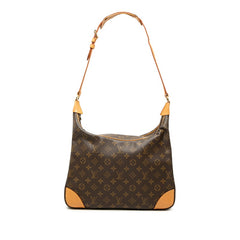 ルイ ヴィトン モノグラム ブローニュ35 旧型 ワンショルダーバッグ M51260 ブラウン PVC レザー レディース LOUIS VUITTON 中古