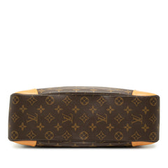 ルイ ヴィトン モノグラム ブローニュ35 旧型 ワンショルダーバッグ M51260 ブラウン PVC レザー レディース LOUIS VUITTON 中古