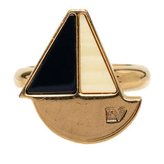 ルイ ヴィトン バーグ フロート ユアボート リング 指輪 #M M66606 ゴールド メッキ レディース LOUIS VUITTON 中古