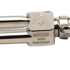ルイ ヴィトン ビジューサック ヴィヴィエンヌ ダイバー バッグチャーム キーホルダー M00748 ブラック レッド シルバー レザー メタル レディース LOUIS VUITTON 【中古】