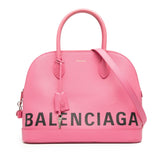 バレンシアガ ヴィルトップハンドルM ハンドバッグ ショルダーバッグ 2WAY 519036 ピンク レザー レディース BALENCIAGA 【中古】