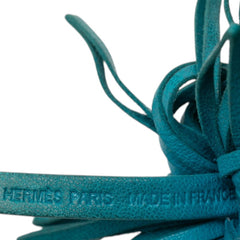 エルメス カルメン バッグチャーム キーホルダー キーリング グリーン系 アニョーミロ レディース HERMES 【中古】