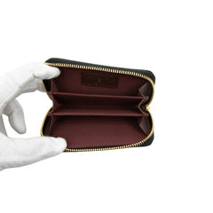シャネル マトラッセ ココマーク コインケース 小銭入れ ブラック ゴールド金具 ラムスキン レディース CHANEL 【中古】