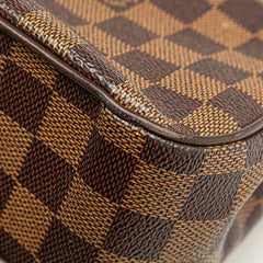 ルイ ヴィトン ダミエ オーバーニュ ショルダーバッグ N51129 ブラウン PVC レザー レディース LOUIS VUITTON 中古