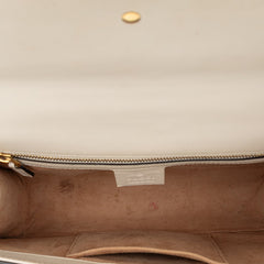 グッチ シェリーライン シルヴィ ショルダーバッグ 421882 ホワイト マルチカラー レザー レディース GUCCI 【中古】