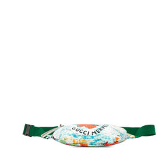 グッチ チルドレンズ イチゴ タツノオトシゴ ボディバッグ ウエストバッグ 502095 ブルー マルチカラー ナイロン レディース GUCCI 【中古】