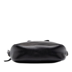 サルヴァトーレフェラガモ ヴァラ 斜め掛け ショルダーバッグ AU-21 H498 ブラック レザー レディース Salvatore Ferragamo 中古