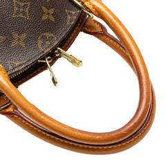 ルイ ヴィトン モノグラム エリプスPM ハンドバッグ M51127 ブラウン PVC レザー レディース LOUIS VUITTON 【中古】