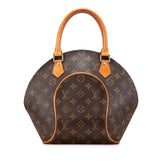 ルイ ヴィトン モノグラム エリプスPM ハンドバッグ M51127 ブラウン PVC レザー レディース LOUIS VUITTON 【中古】