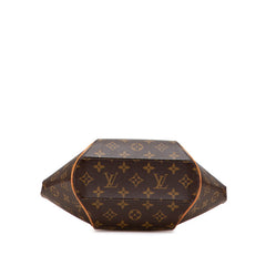 ルイ ヴィトン モノグラム エリプスPM ハンドバッグ M51127 ブラウン PVC レザー レディース LOUIS VUITTON 【中古】