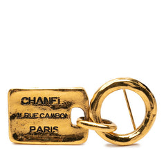 シャネル ココマーク 31 RUE CAMBON PARIS ブローチ ゴールド メッキ レディース CHANEL 【中古】