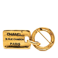 シャネル ココマーク 31 RUE CAMBON PARIS ブローチ ゴールド メッキ レディース CHANEL 【中古】